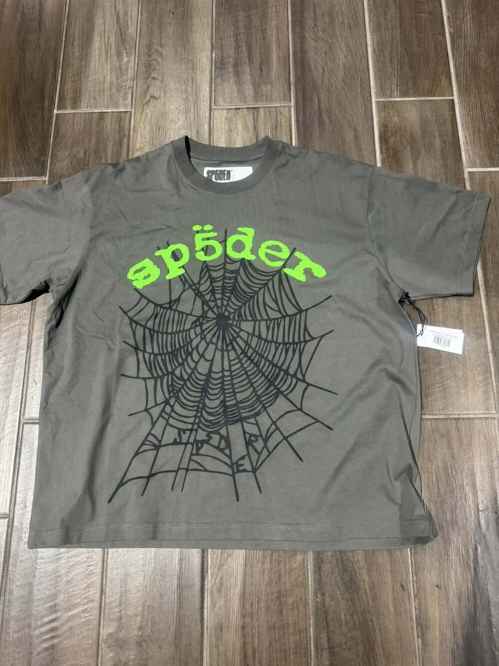 Sp5der OG Web V2 Tee Slate Grey